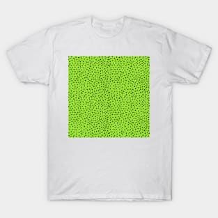 Cheetah Pattern on Lime T-Shirt